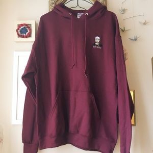 mac miller embroidered hoodie